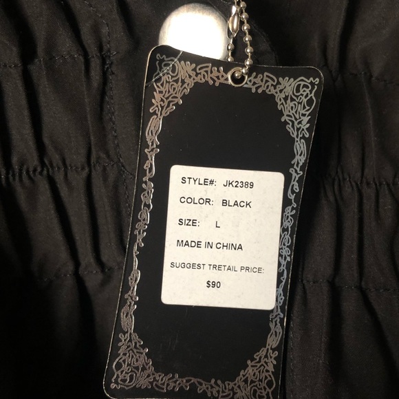 NWT Yoki Black Chic Poncho Jacket - Picture 5 of 6